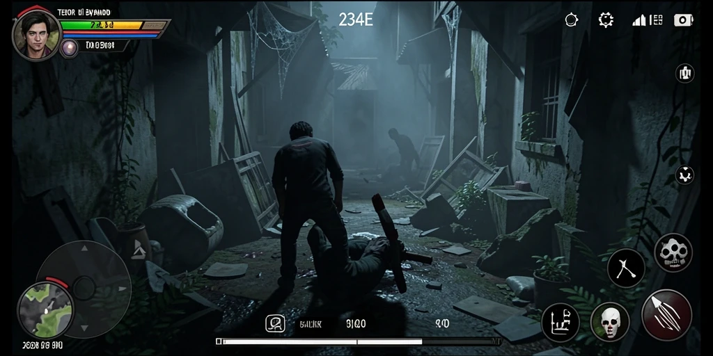 Ilustrasi gameplay mencekam dari 234E yang menguji keberanian Anda.