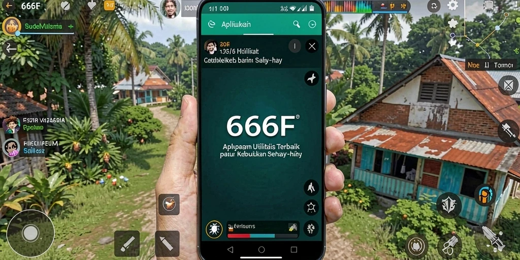 Tampilan utama 666F yang intuitif dan efisien untuk pengguna Utility.