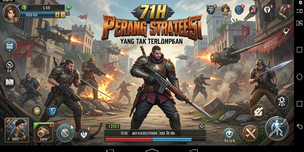 Tampilan gameplay menegangkan dan penuh strategi dari 71H.