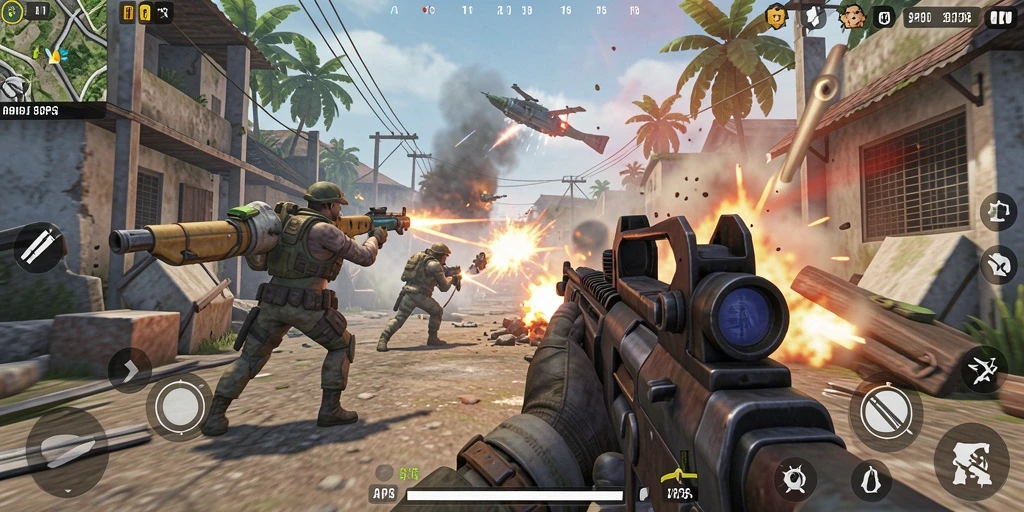 Tampilan gameplay seru dan mendebarkan di API36.