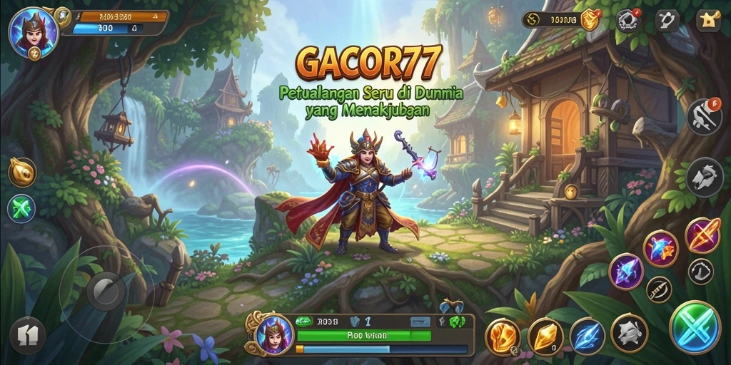 Screenshot gameplay GACOR77 yang menampilkan petualangan yang menakjubkan.