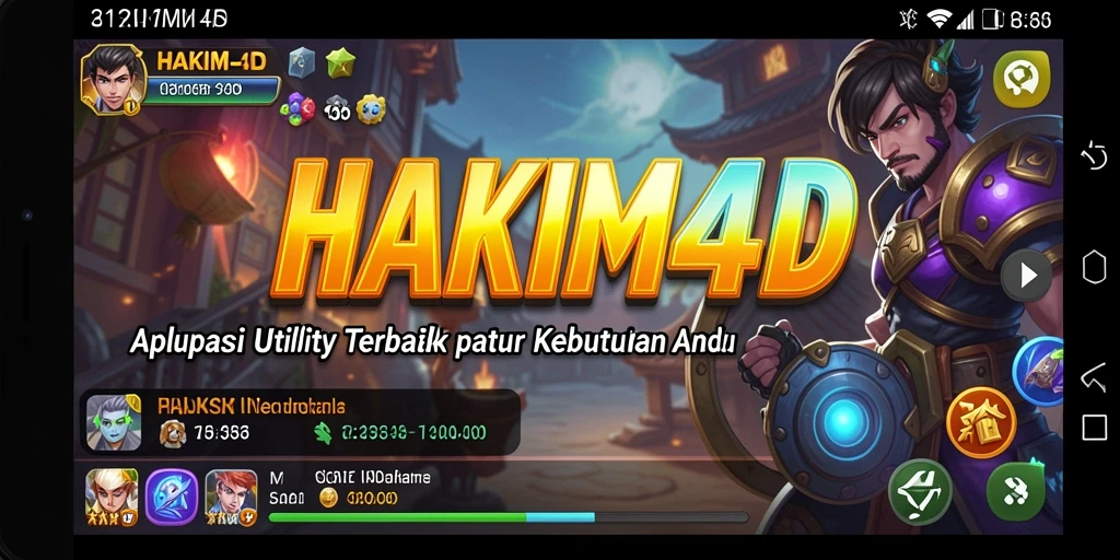 Tampilan antarmuka HAKIM4D yang modern dan intuitif.