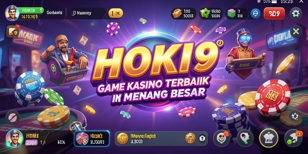 Tampilan gameplay HOKI9 yang menarik dan mendebarkan