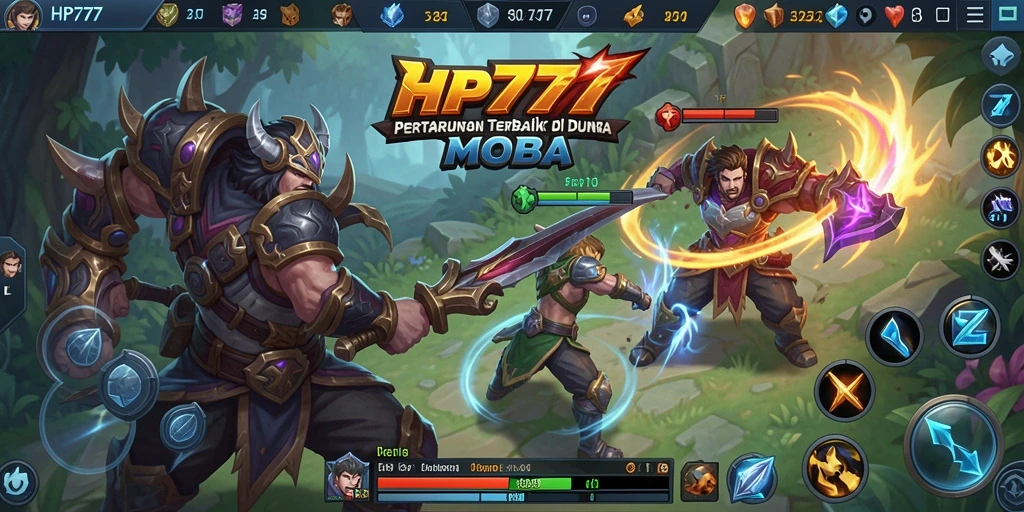Tampilan aksi seru di gameplay HP777 yang mendebarkan.
