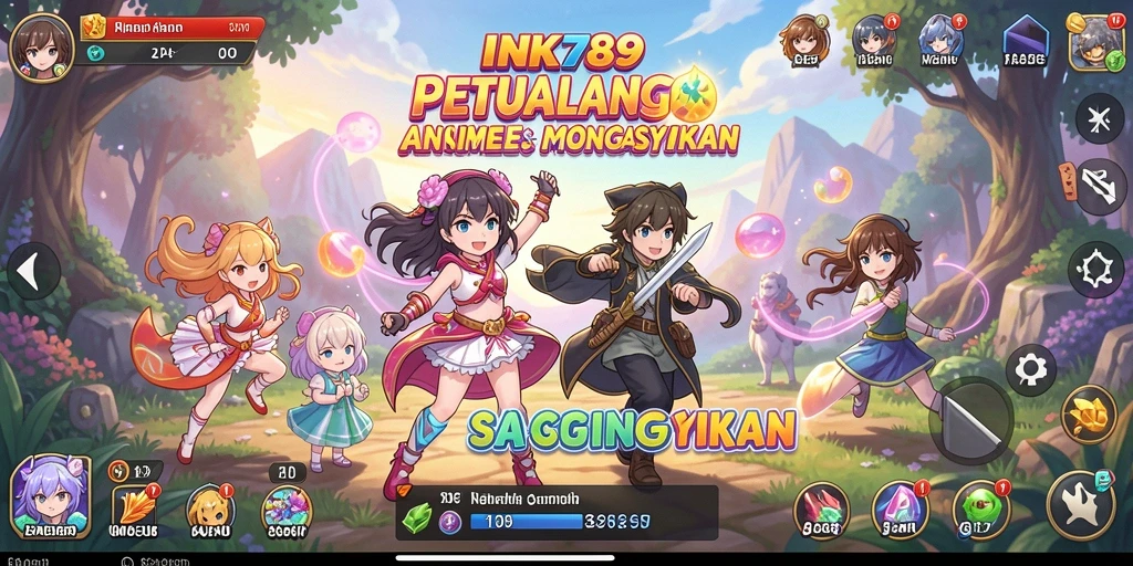 Gameplay seru dan karakter menarik dari INK789 di dunia anime.