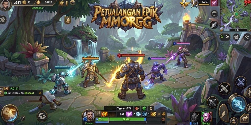 Tampilan gameplay LG111 yang menakjubkan dan penuh petualangan.