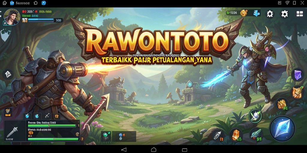 Tampilan gameplay RAWONTOTO yang menarik dan penuh strategi.