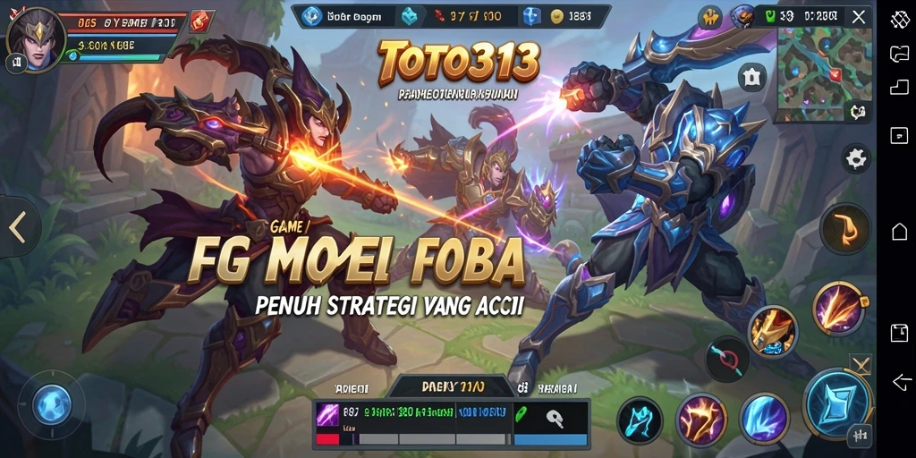 Tampilan gameplay seru dan intens dari TOTO313.
