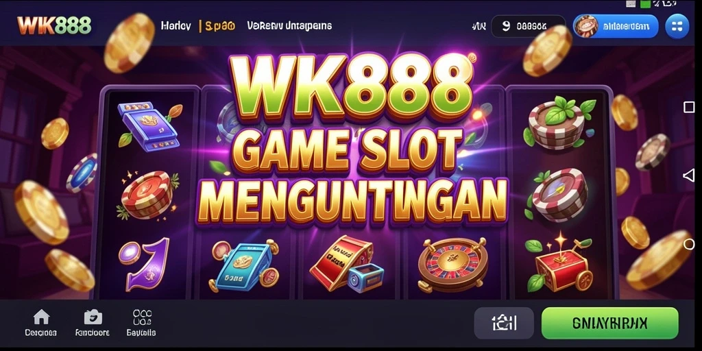 Tangkapan layar WK888 menampilkan gameplay slot yang menarik dan interaktif.